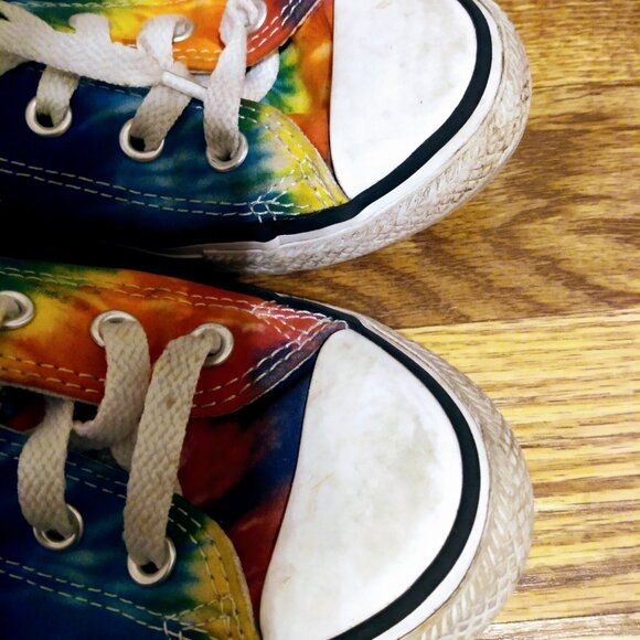 Children's toddler Converse size 12.5 tie dye sneakers - Picture 11 of 13